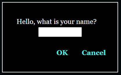 example dialog box screenshot